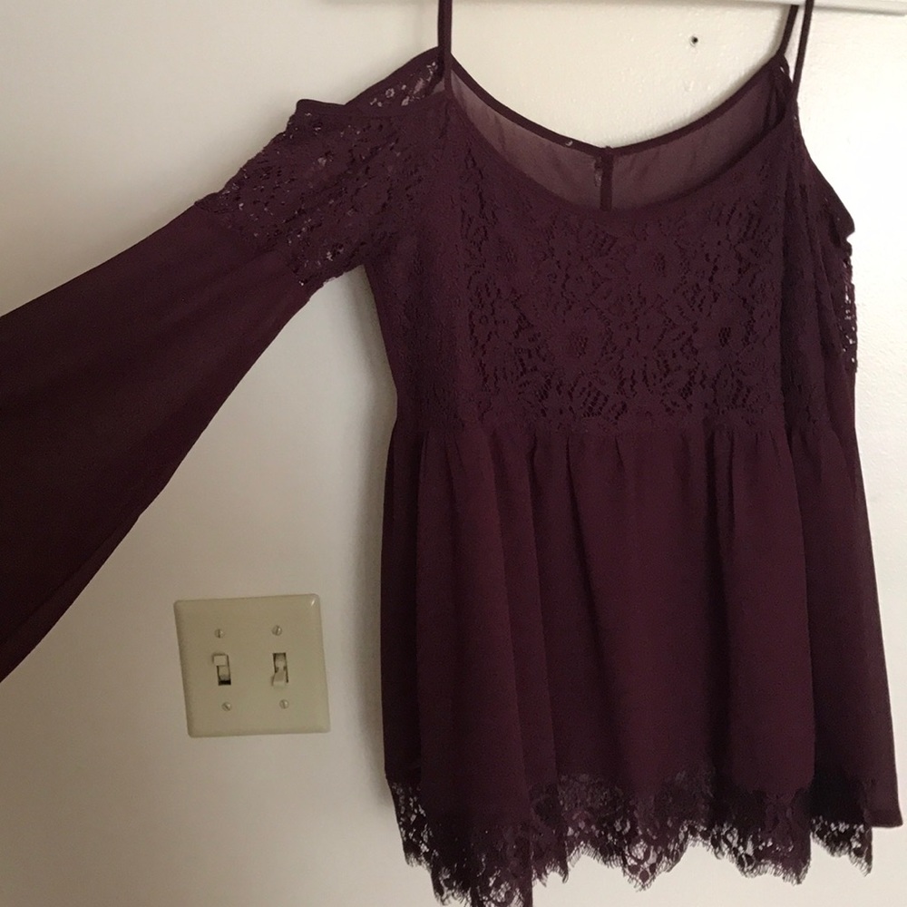 Off the shoulder shirt